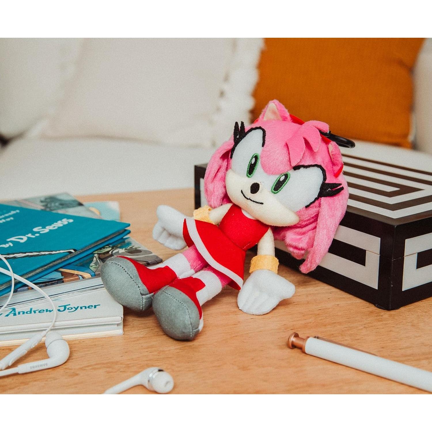 Muñeco de Peluche Amy Rose 20 cm Sonic the Hedgehog