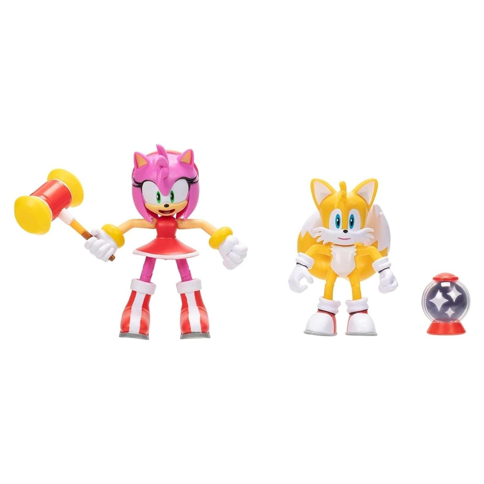 Figura de Acción Sonic the Hedgehog 2 Pack - Tails y Amy
