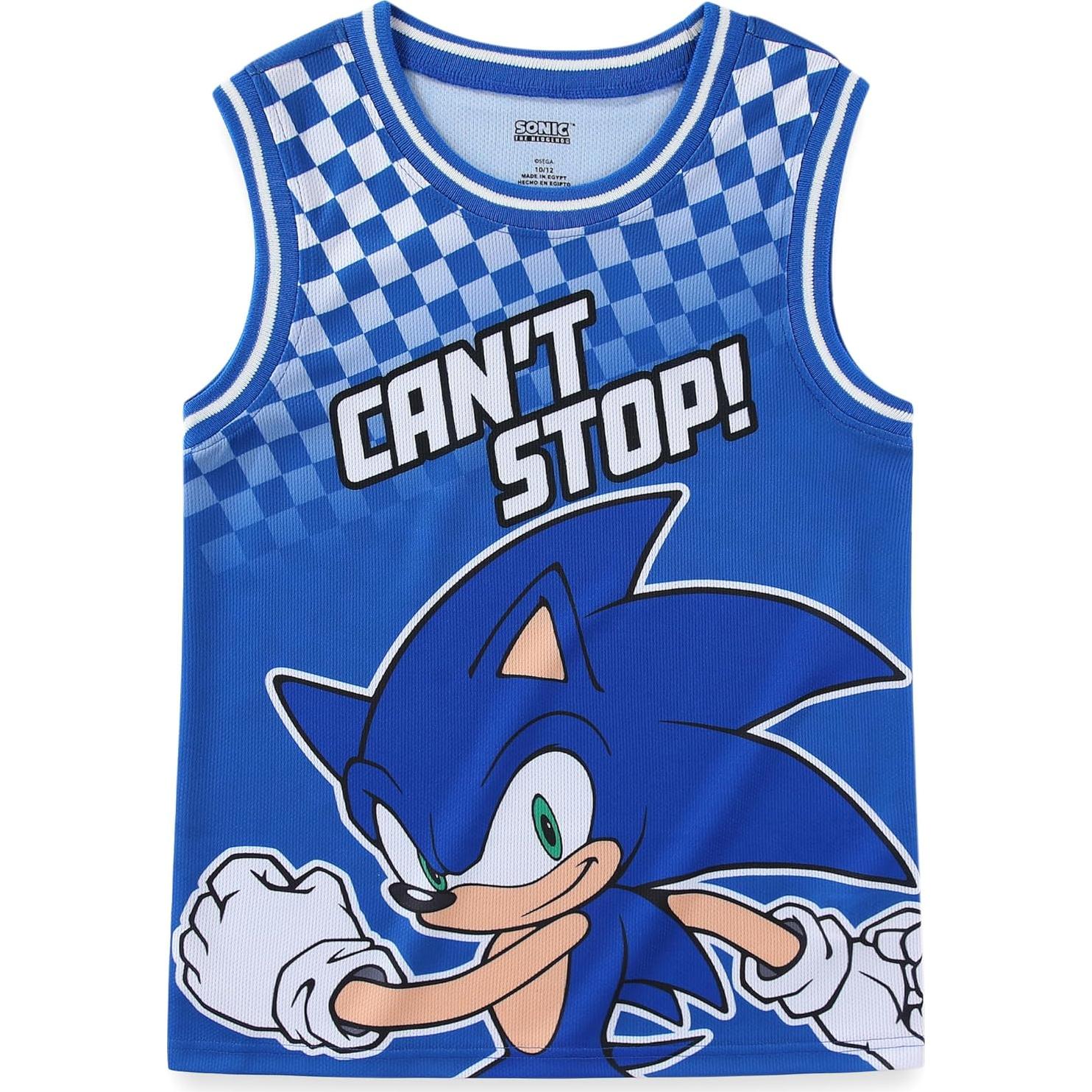 Conjunto Camiseta y Pantalones Cortos SEGA Sonic Niños 6A