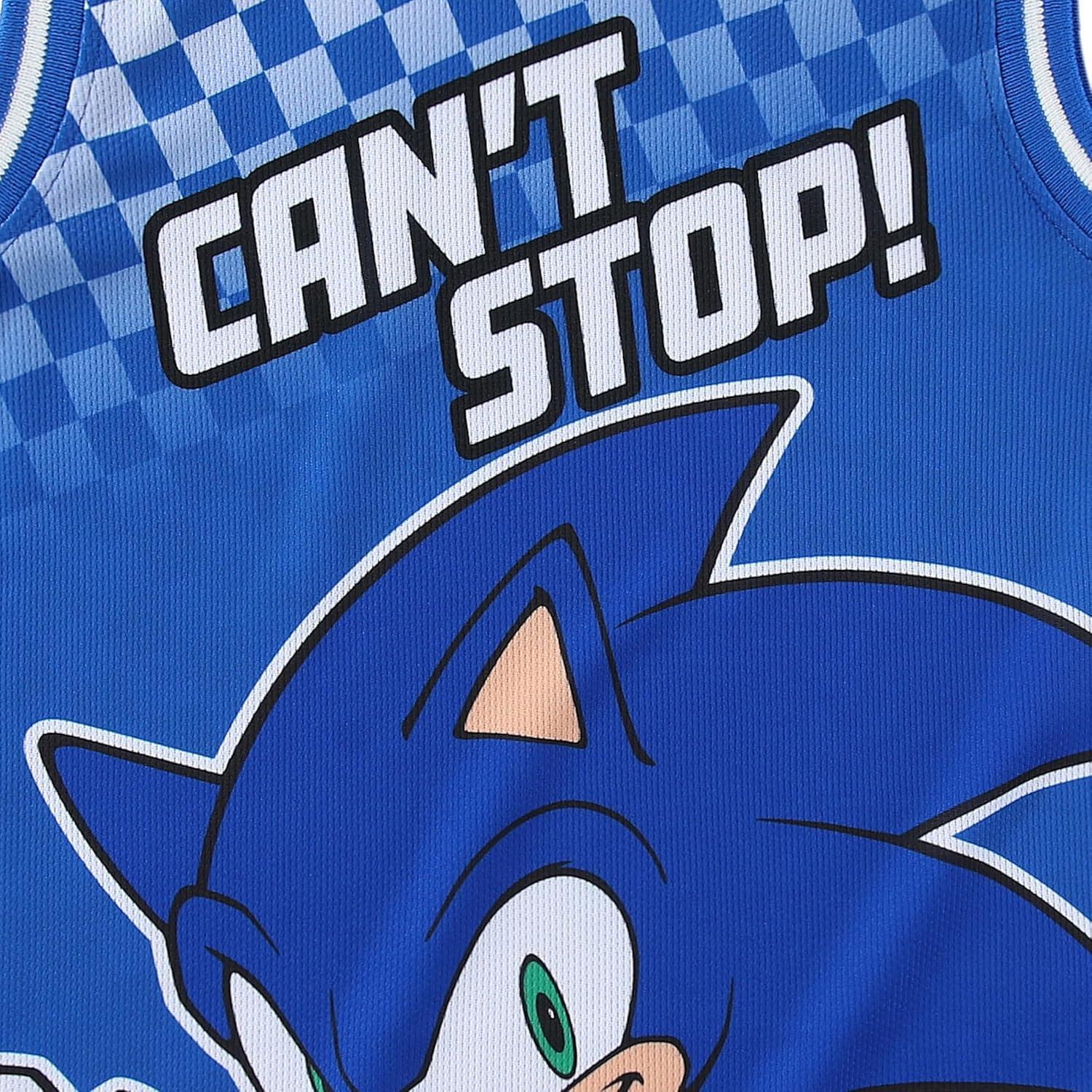 Conjunto Camiseta y Pantalones Cortos SEGA Sonic Niños 6A