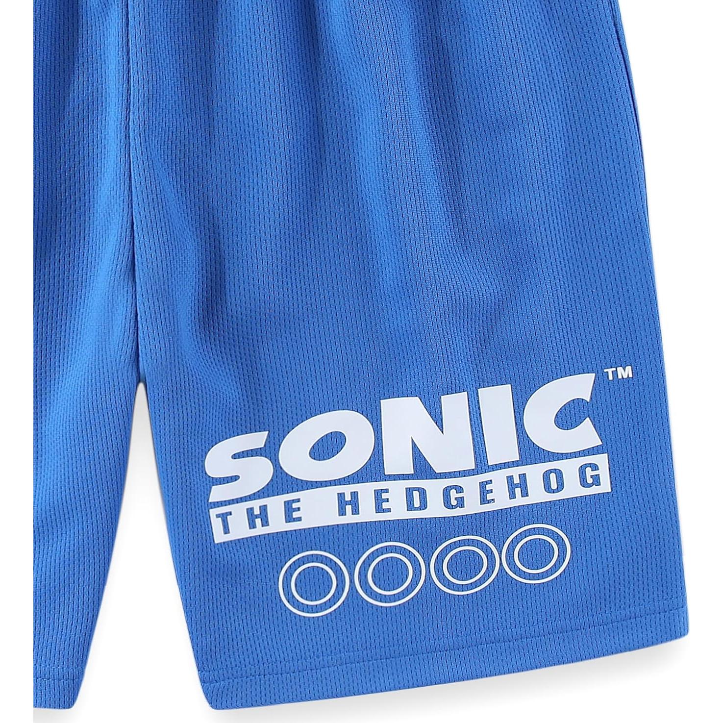 Conjunto Camiseta y Pantalones Cortos SEGA Sonic Niños 6A