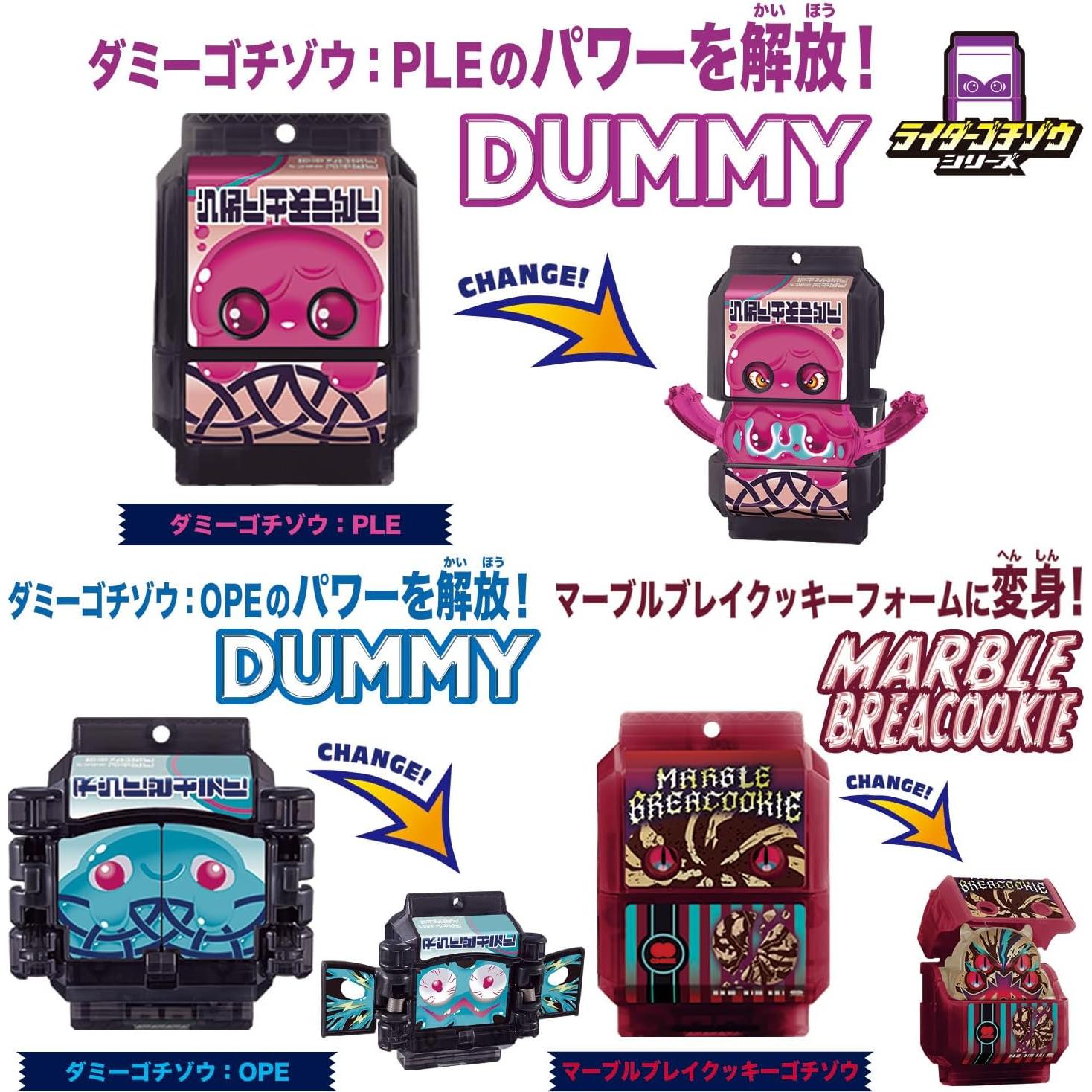 Set DX Rider Gochizou 07 Kamen Rider BANDAI - 3 años+