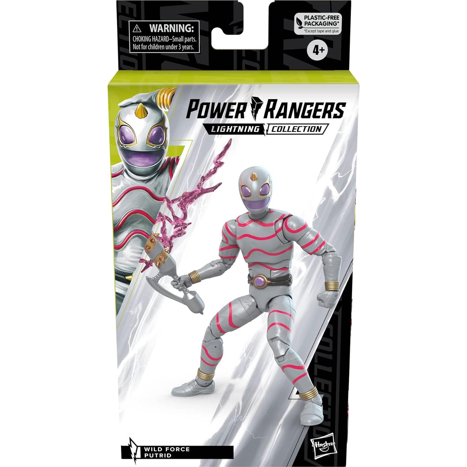 Figura de Acción Power Rangers Wild Force Putrid 15.24 cm Hasbro