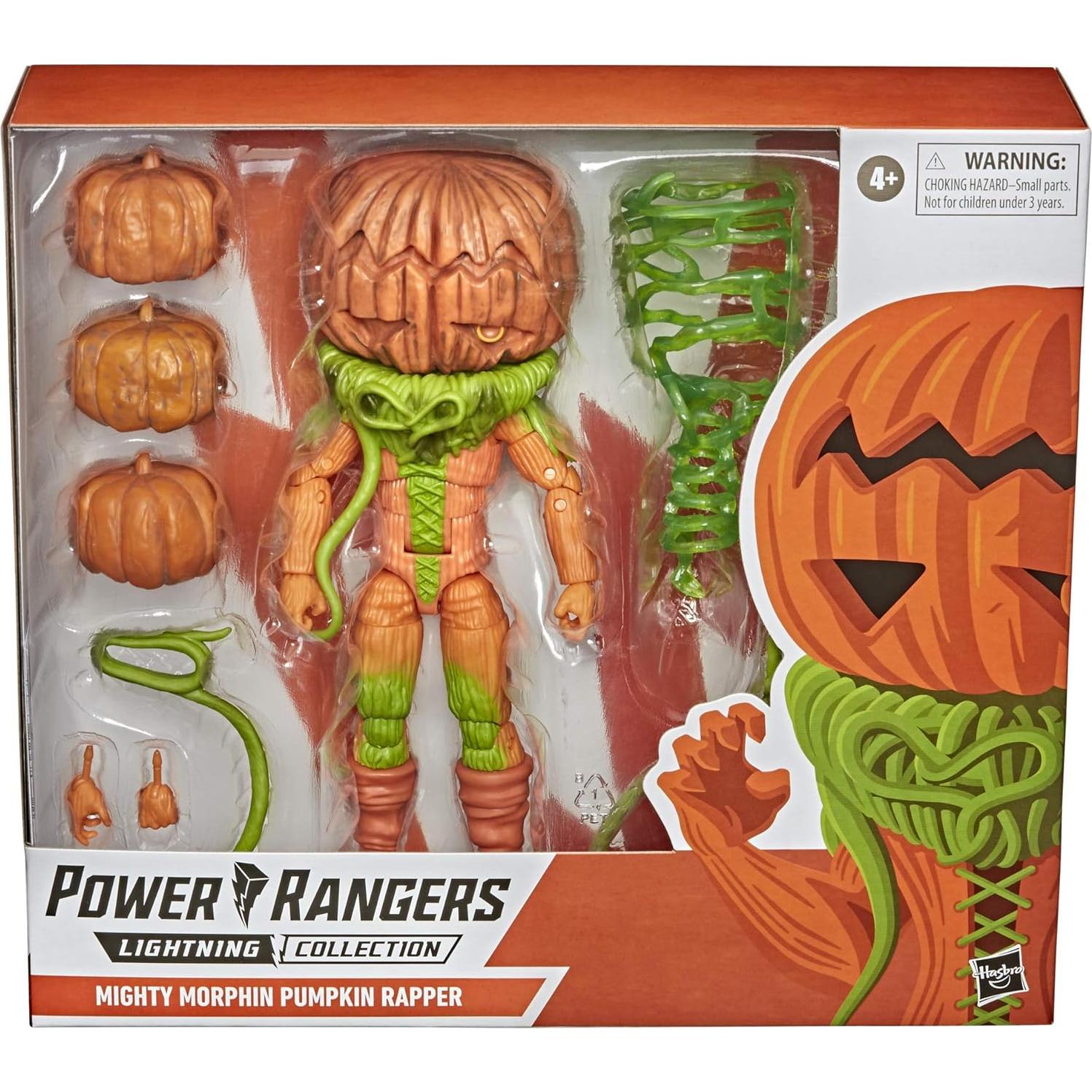 Figura de Acción Rapper Calabaza Power Rangers 20 cm con Accesorios