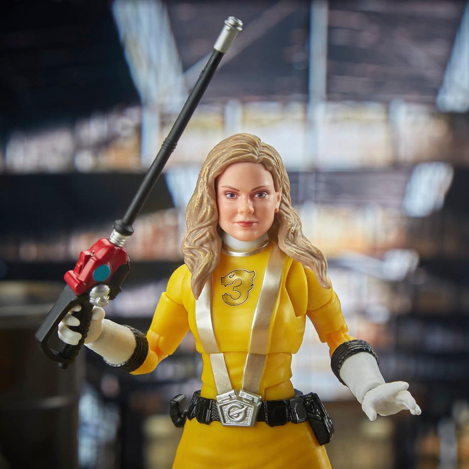 Figura de Acción Power Rangers RPM Ranger Amarillo 15 cm