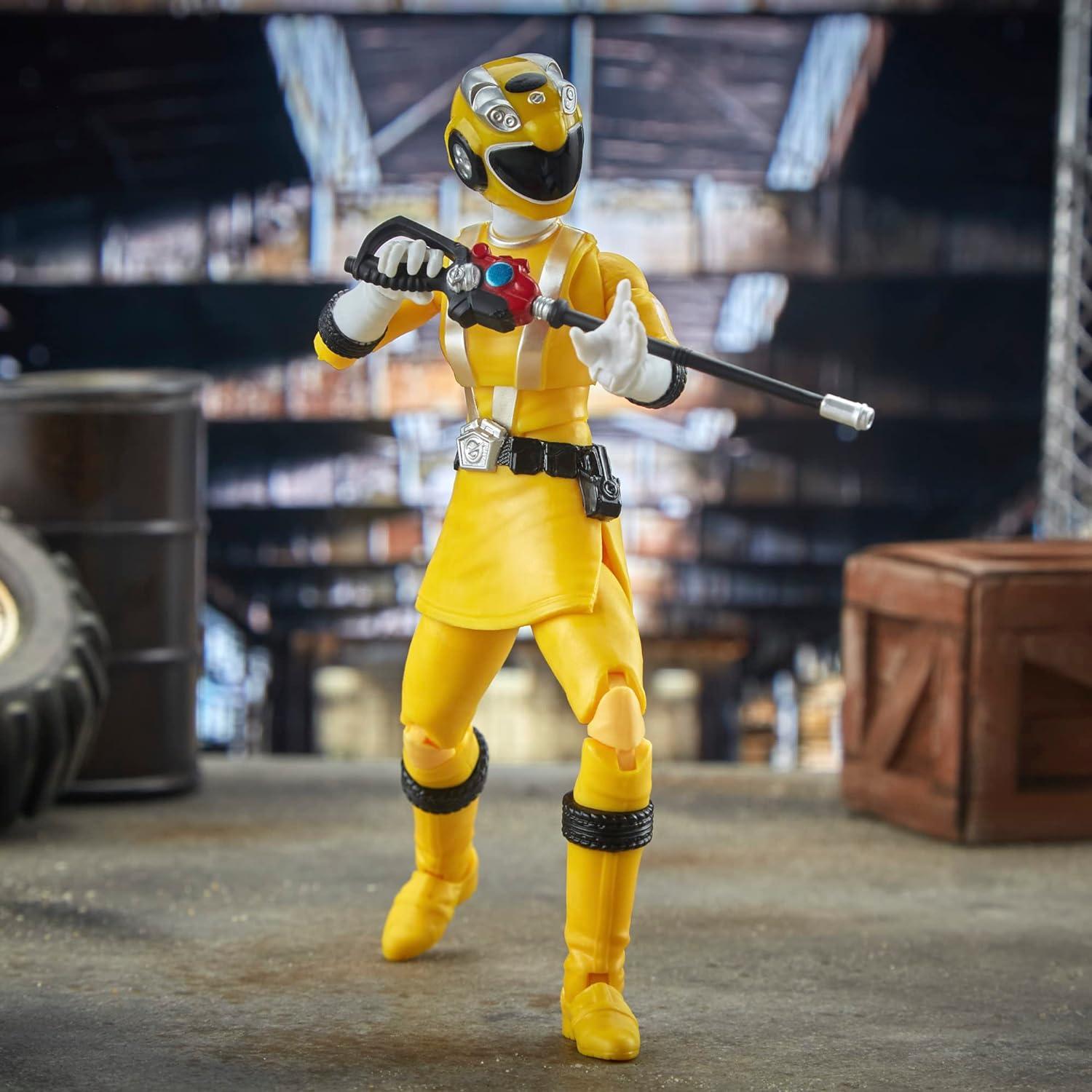 Figura de Acción Power Rangers RPM Ranger Amarillo 15 cm