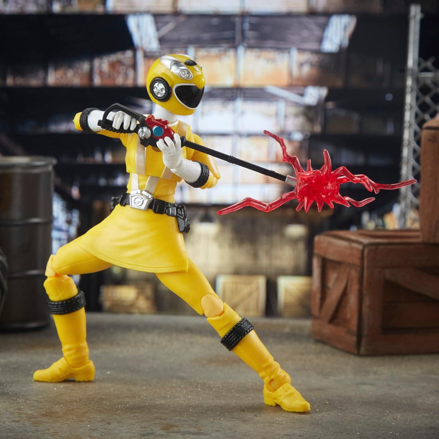 Figura de Acción Power Rangers RPM Ranger Amarillo 15 cm