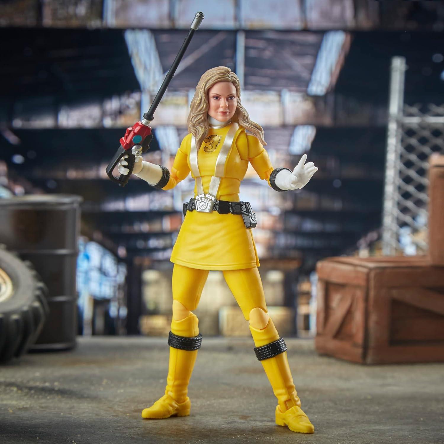 Figura de Acción Power Rangers RPM Ranger Amarillo 15 cm