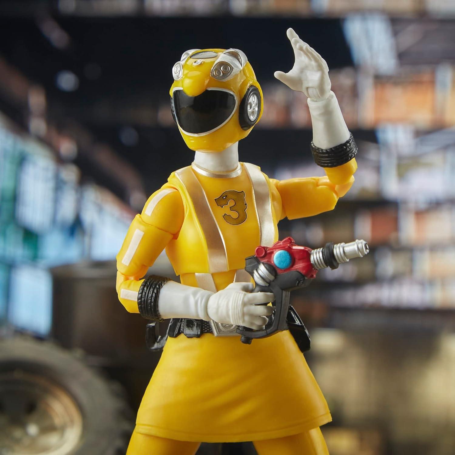 Figura de Acción Power Rangers RPM Ranger Amarillo 15 cm