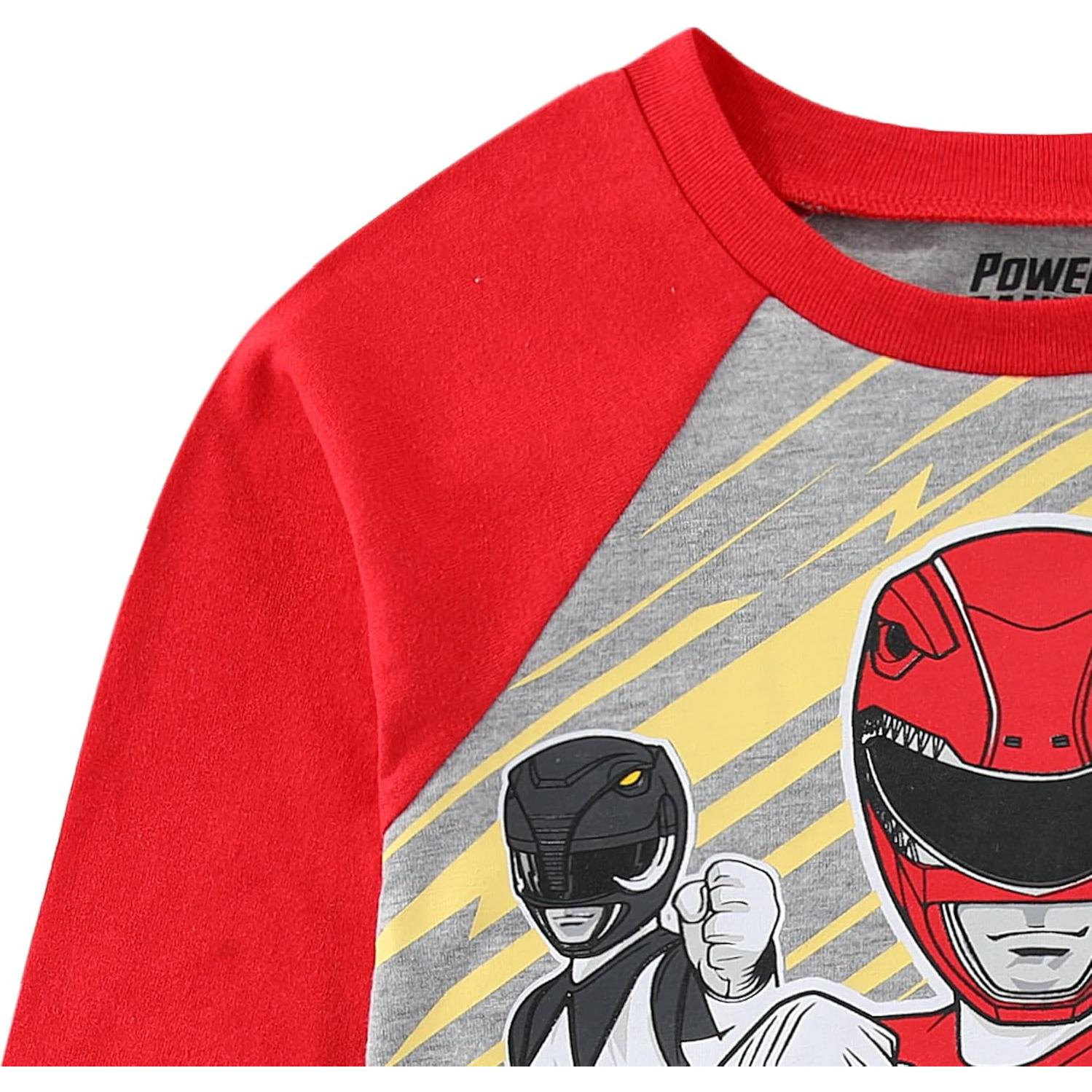 Conjunto de Camiseta y Pantalones Power Rangers Niños 2 Piezas