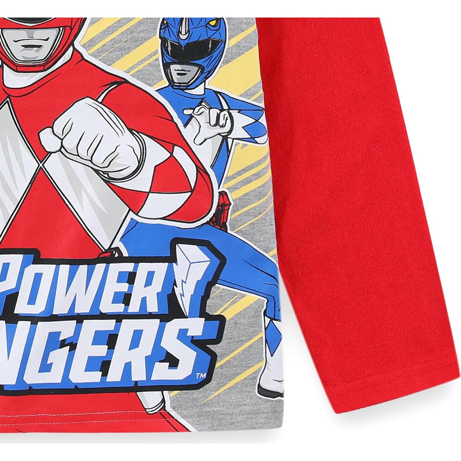 Conjunto de Camiseta y Pantalones Power Rangers Niños 2 Piezas