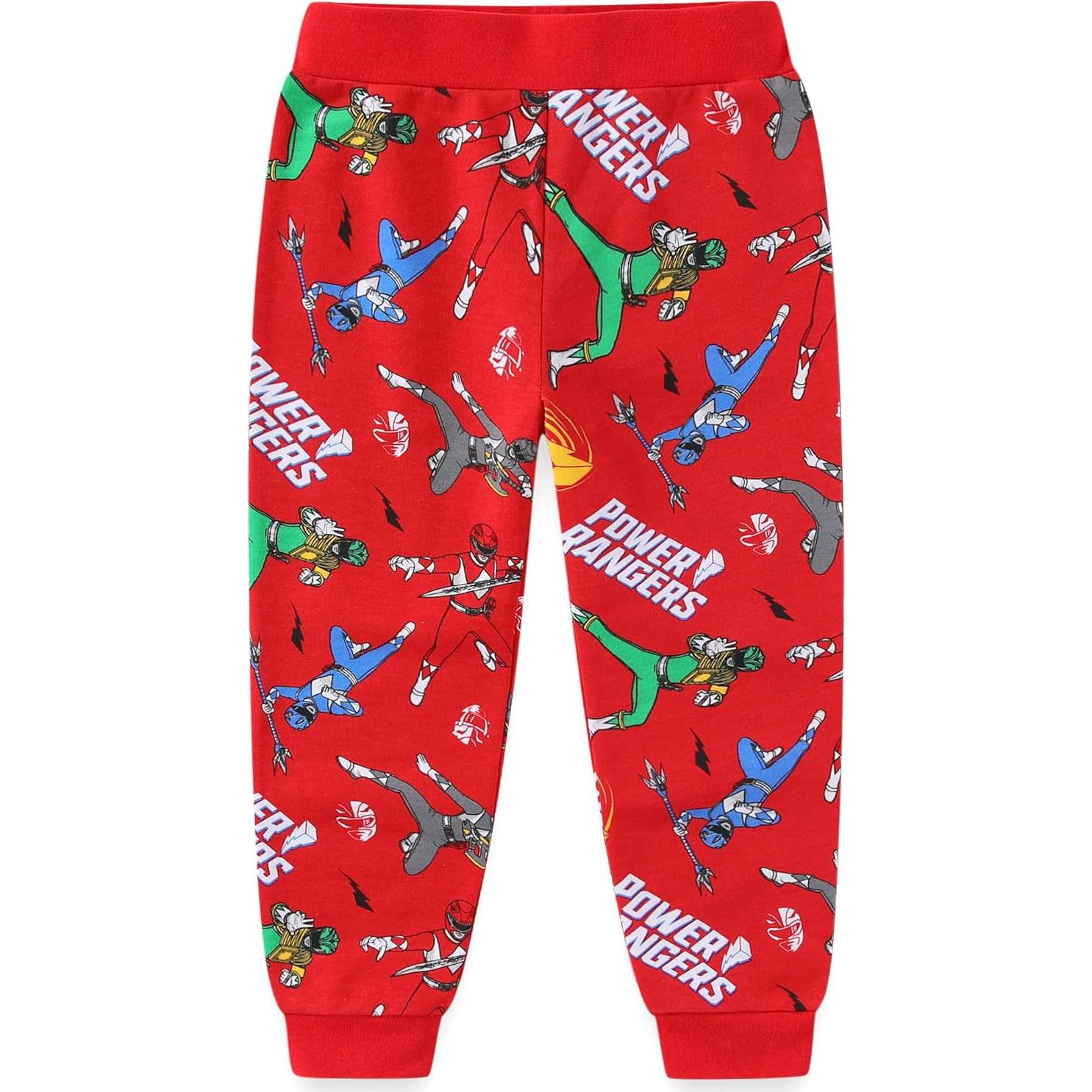 Conjunto de Camiseta y Pantalones Power Rangers Niños 2 Piezas