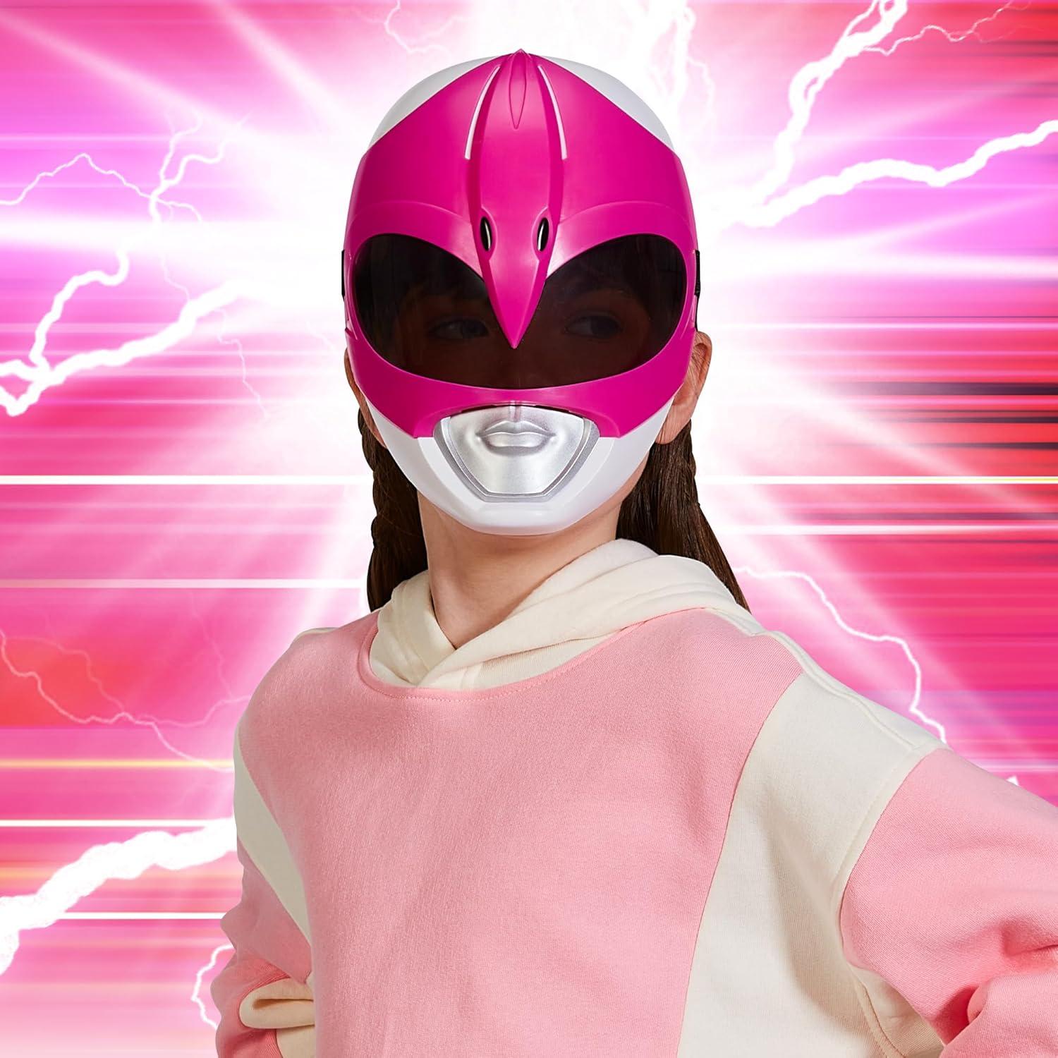 Máscara de Juego de Rol Power Rangers Rosa Playmates Toys
