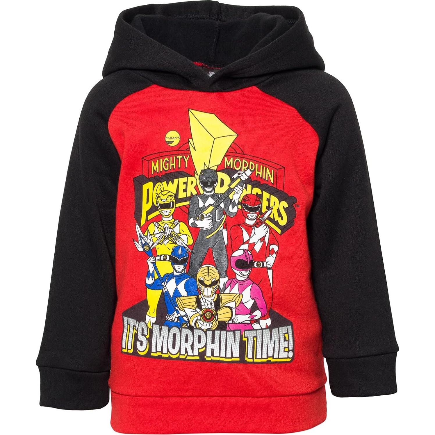 Conjunto Sudadera y Pantalones Power Rangers para Niños 4T