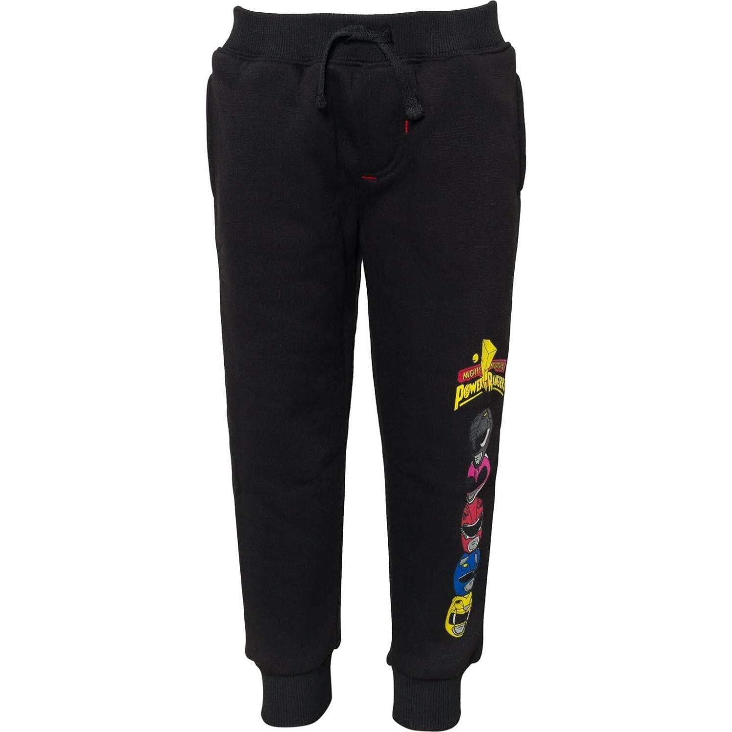 Conjunto Sudadera y Pantalones Power Rangers para Niños 4T