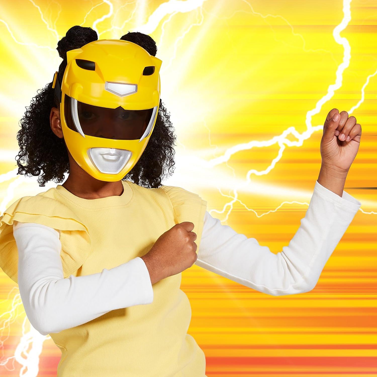 Máscara de Juego de Rol Ranger Amarillo Playmates Toys