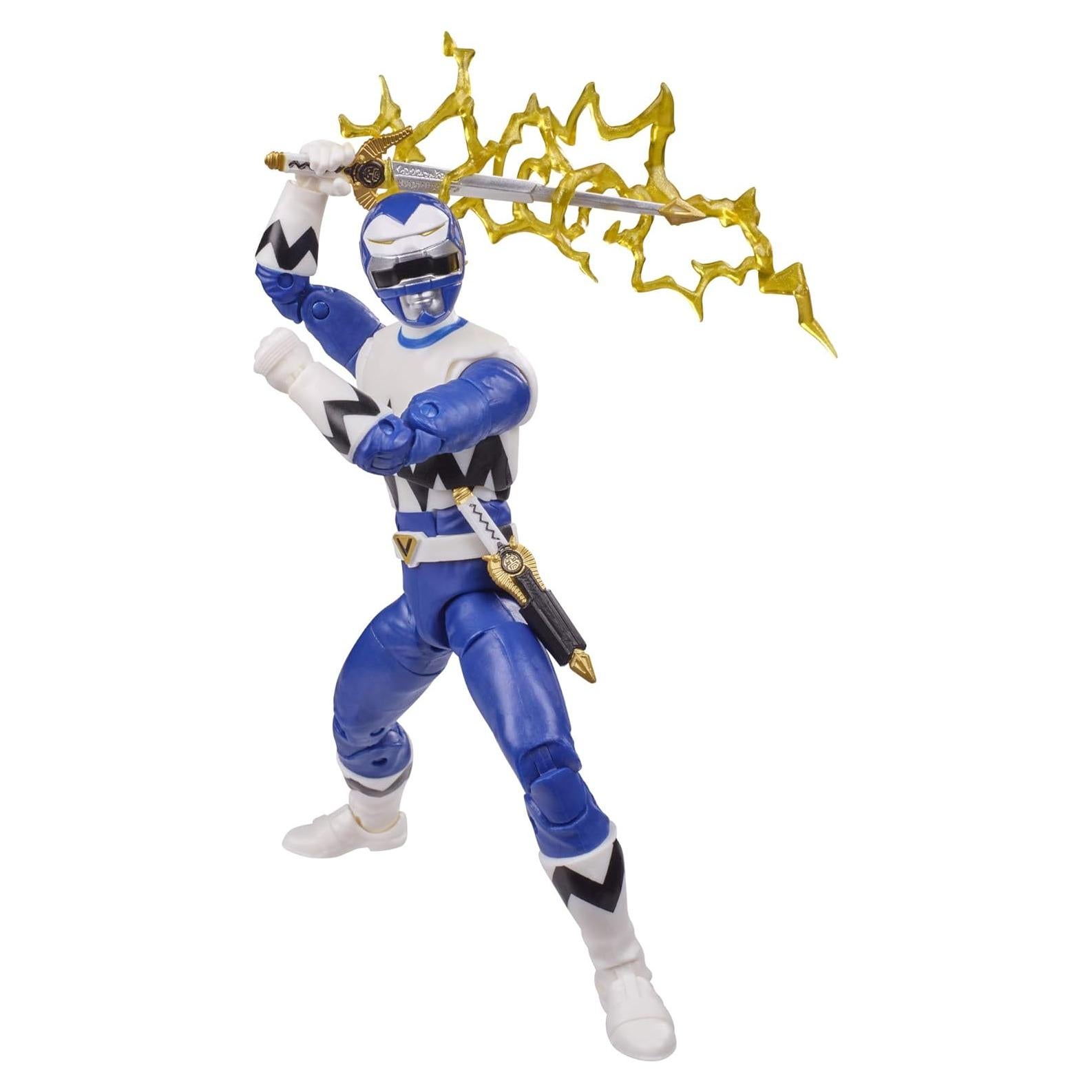 Figura de acción Power Rangers Hasbro Blue Ranger 15 cm
