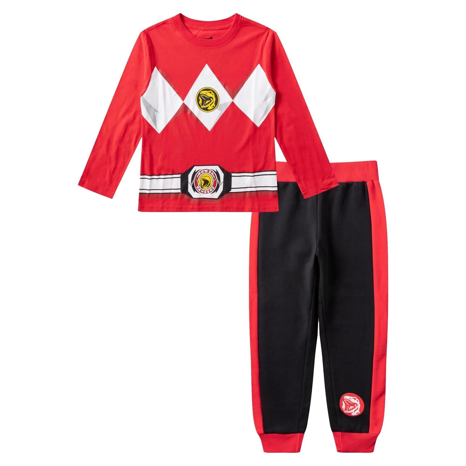 Conjunto camiseta manga larga y pantalones Hasbro Power Rangers 4-10 años