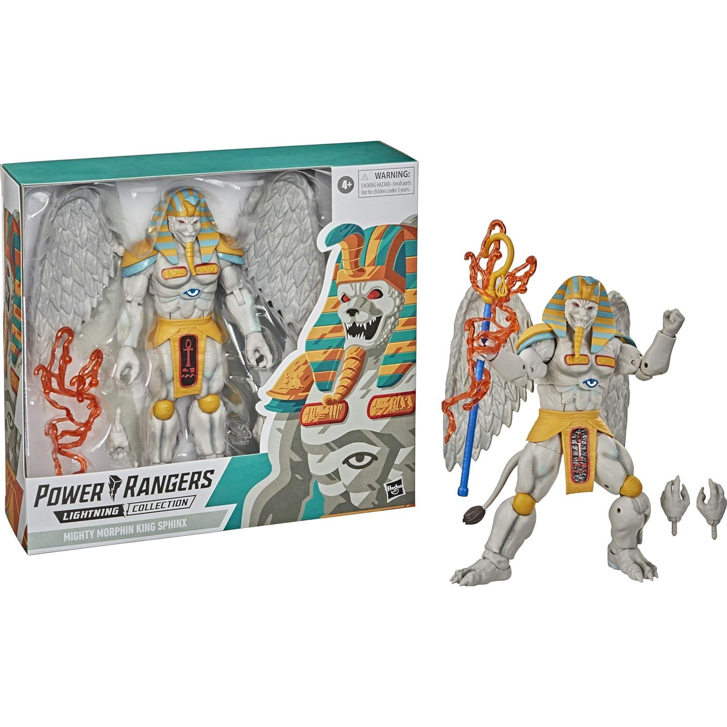 Figura de Acción Rey Esfinge Power Rangers 22.86 cm con Accesorios