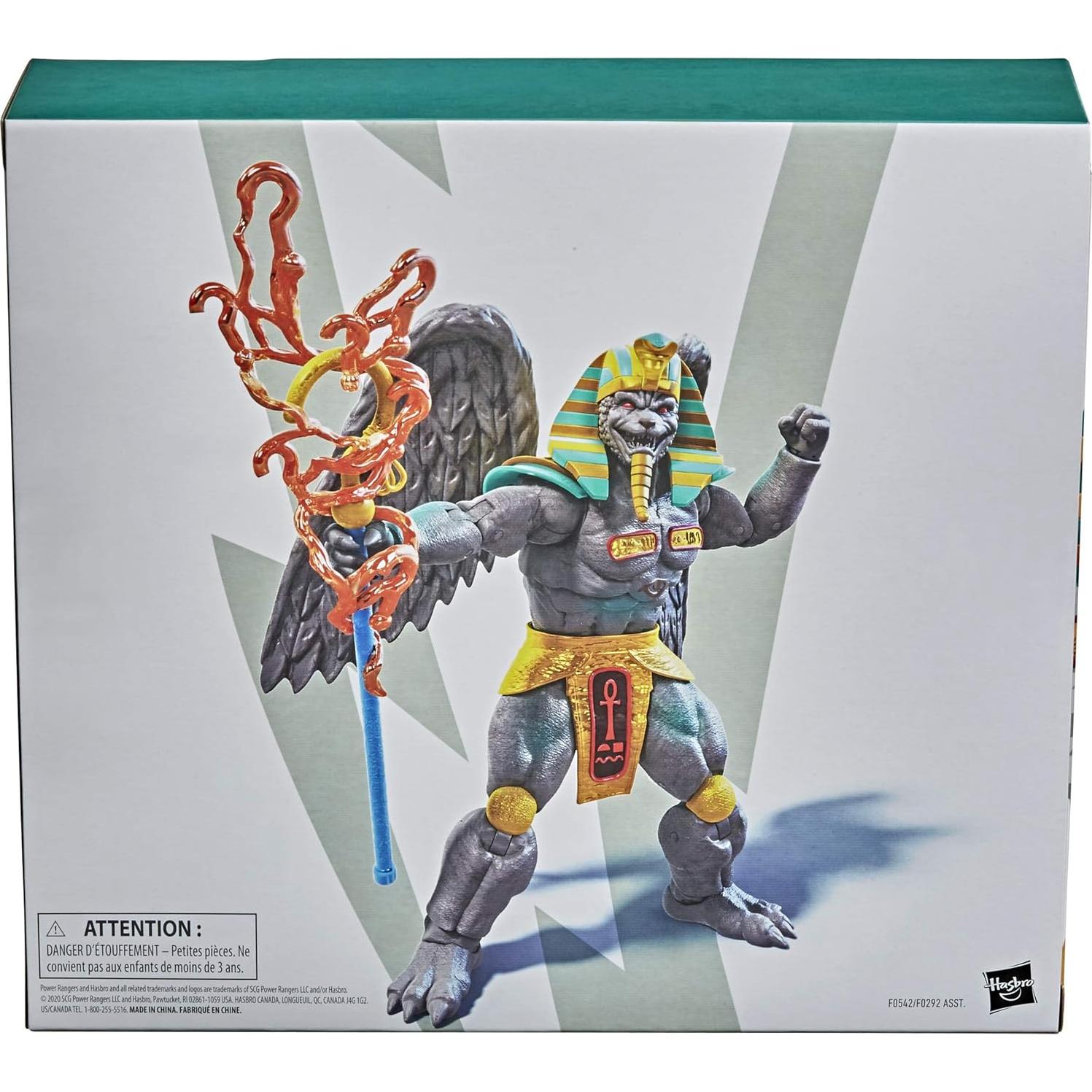 Figura de Acción Rey Esfinge Power Rangers 22.86 cm con Accesorios