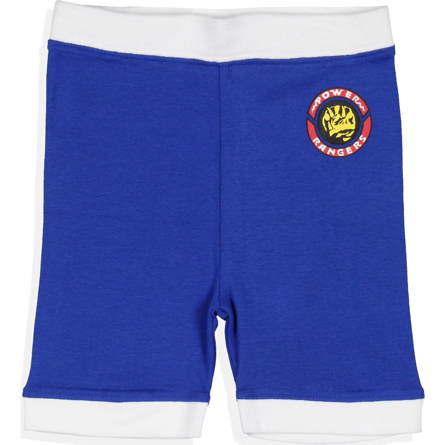 Pijamas Power Rangers Niños Intimo 2T Azul Ajustados