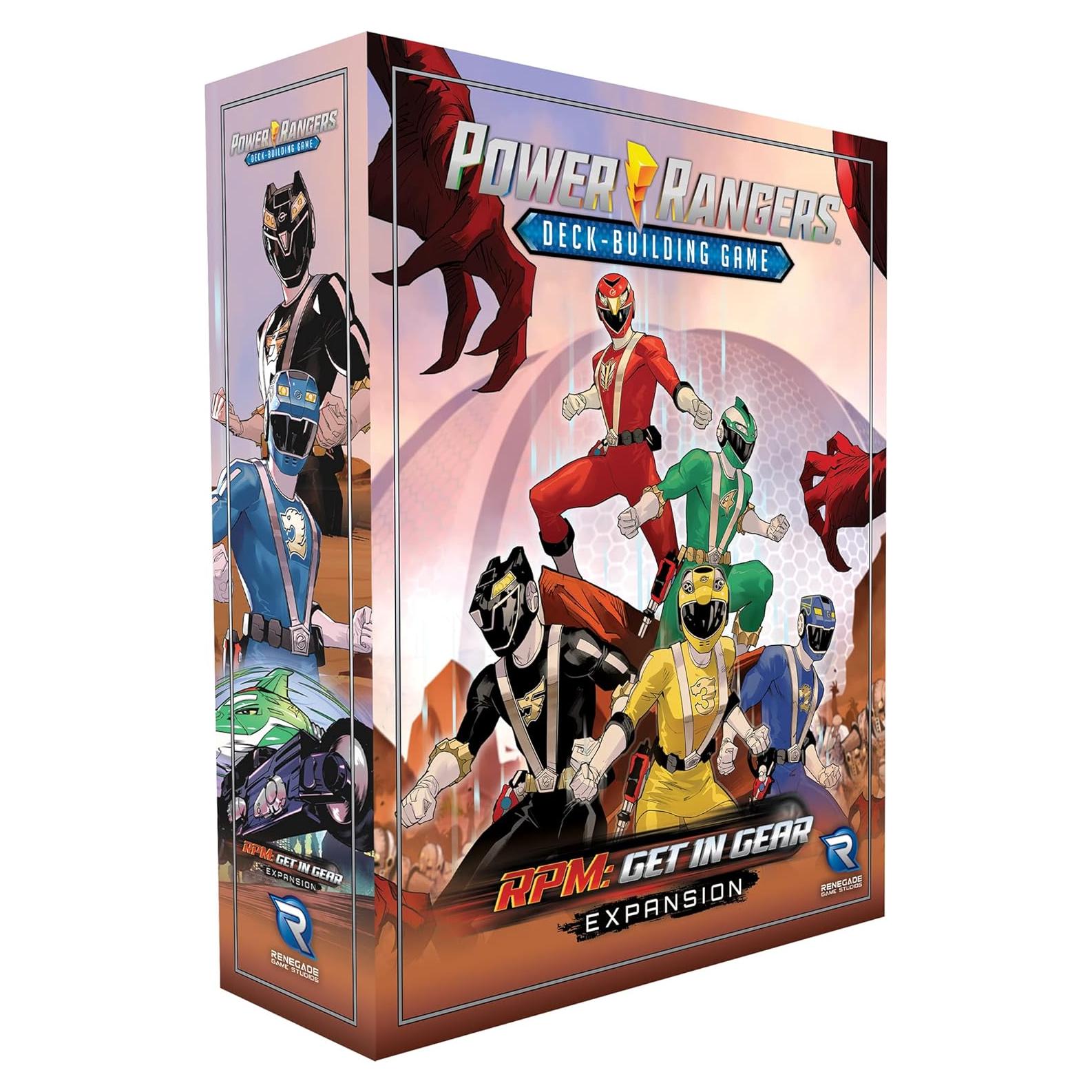 Juego de Construcción de Mazos Power Rangers RPM - Expansión Get in Gear