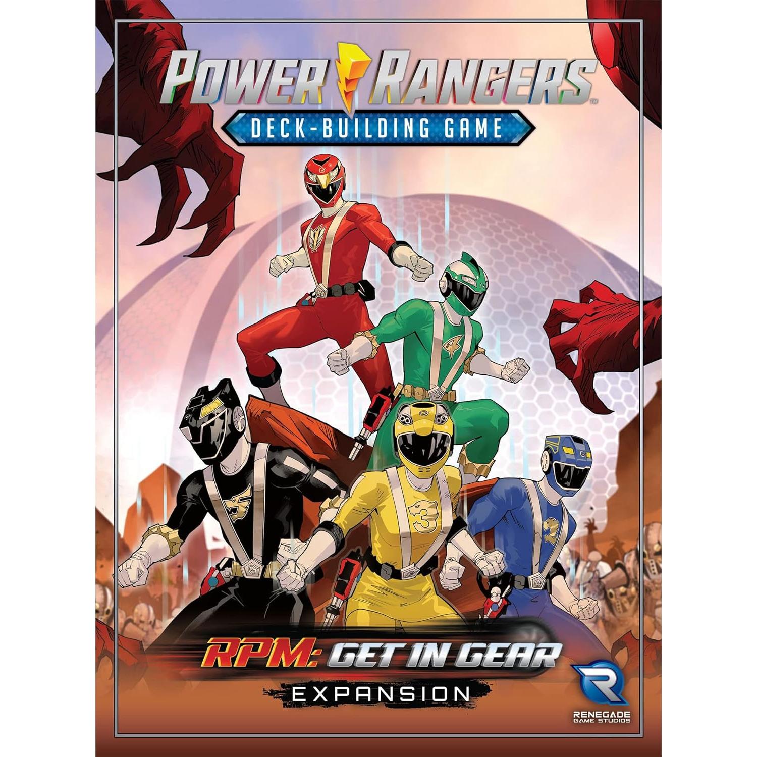 Juego de Construcción de Mazos Power Rangers RPM - Expansión Get in Gear