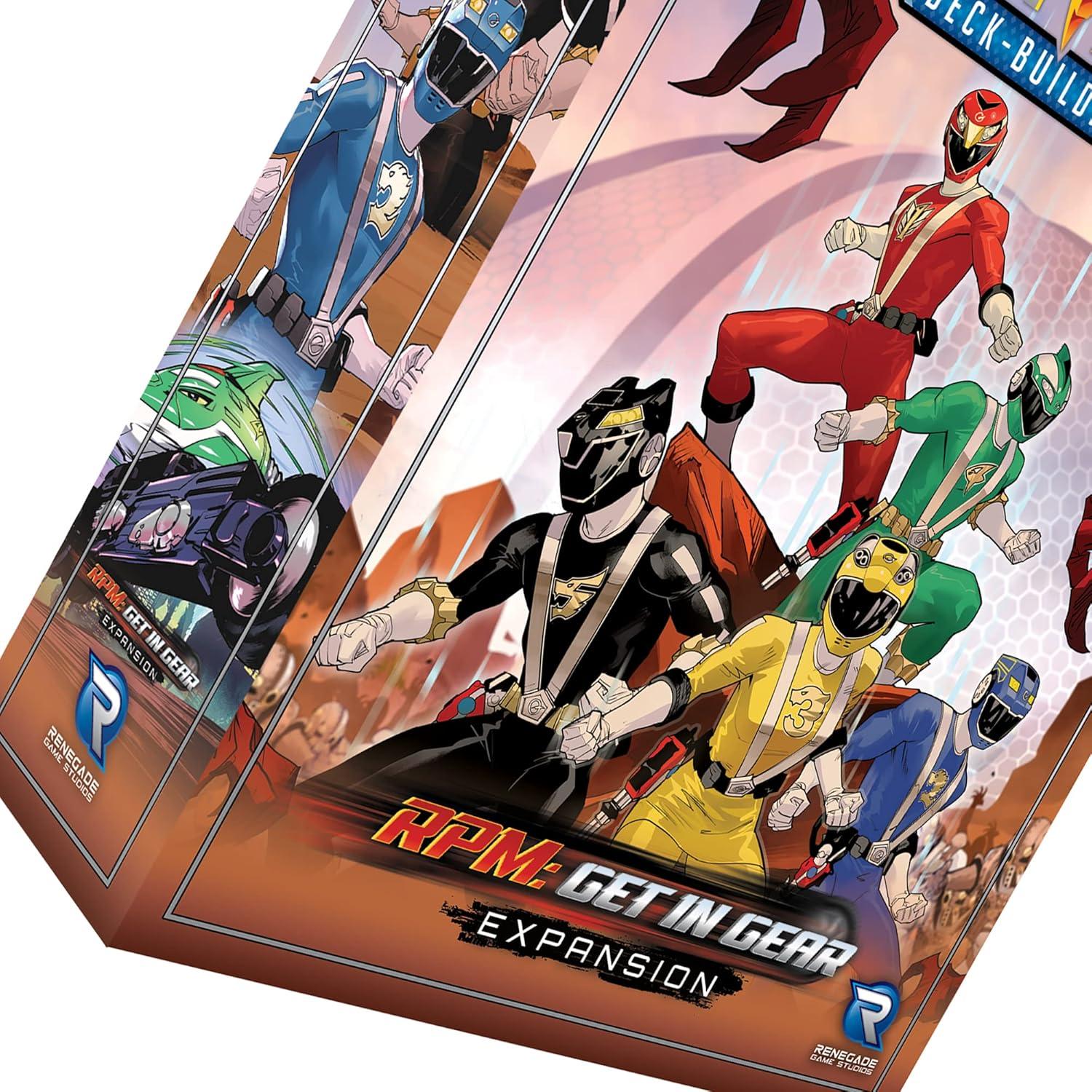 Juego de Construcción de Mazos Power Rangers RPM - Expansión Get in Gear