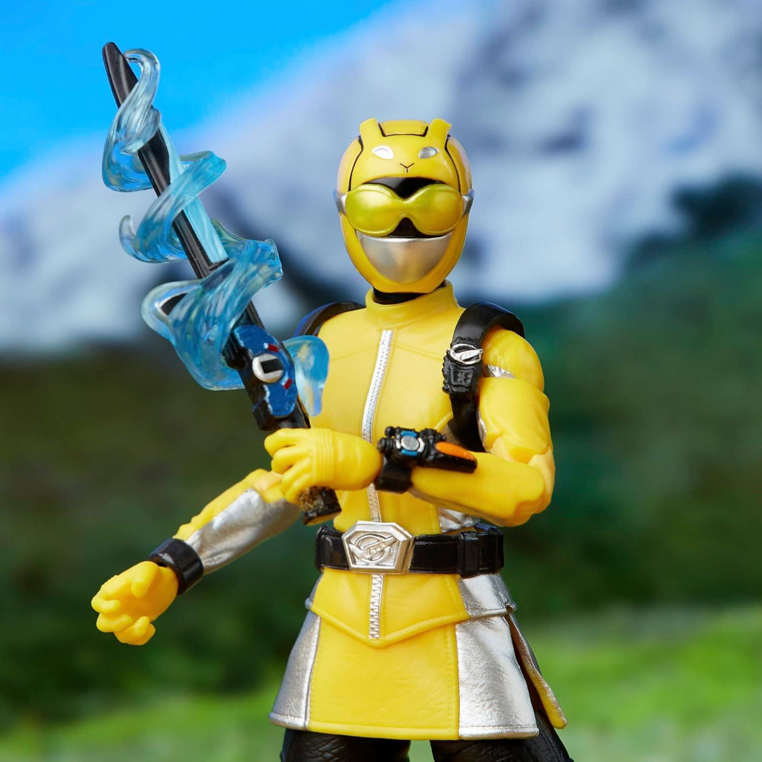 Figura Articulada Ranger Amarilla Beast Morphers 15 cm Hasbro