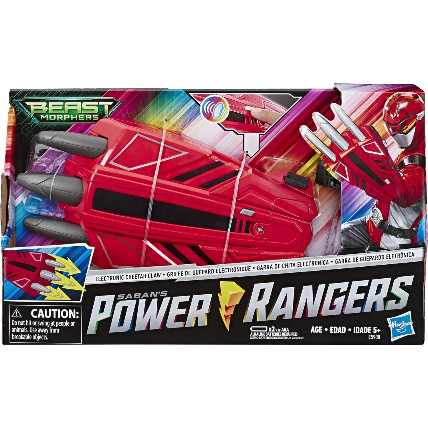 Garra Electrónica de Guepardo Power Rangers Beast Morphers