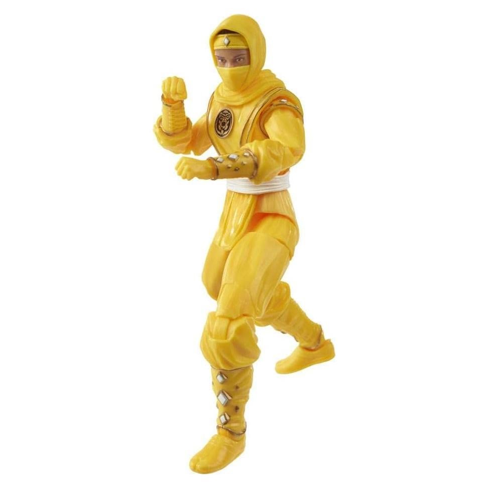 Figura de Acción Power Rangers Ranger Amarillo Ninja 15 cm