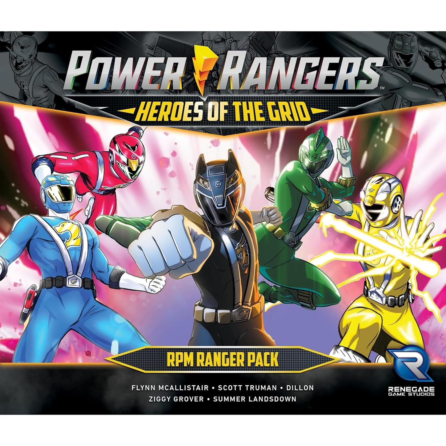 Expansión Power Rangers RPM - Renegade Game Studios - 2 a 5 Jugadores