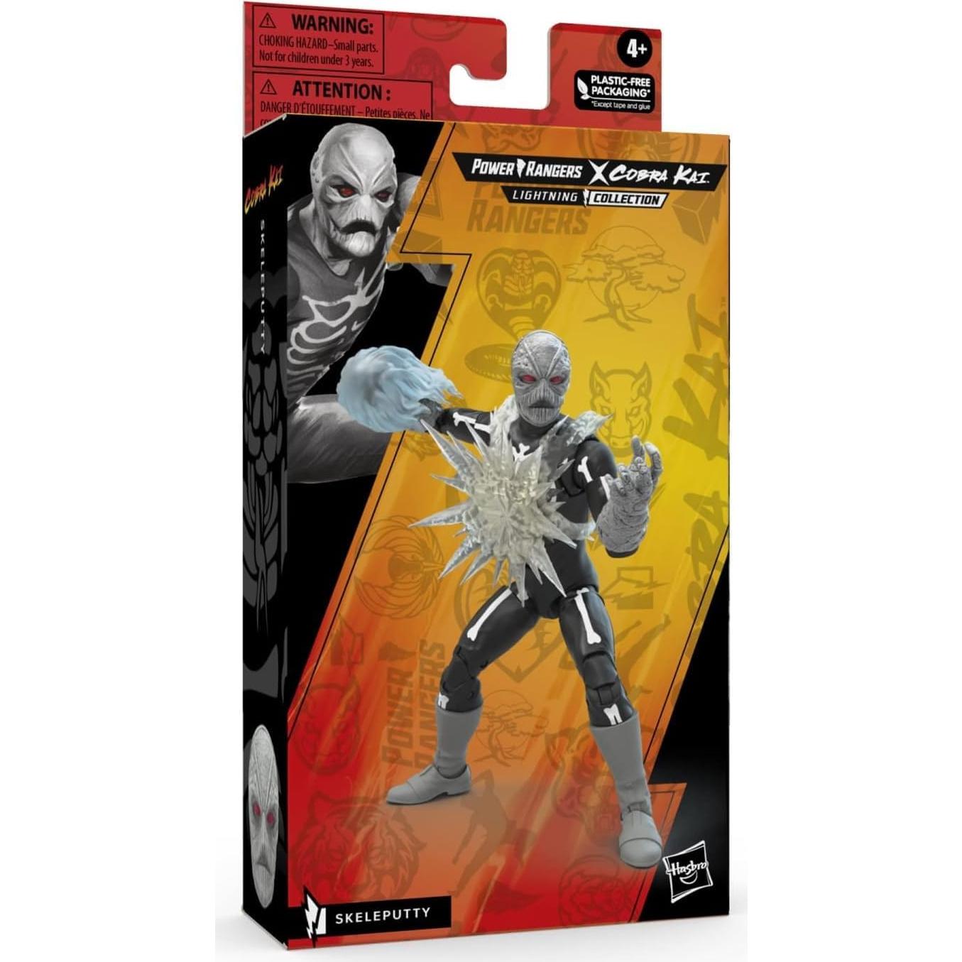 Figura de acción Hasbro Power Rangers Cobra Kai Skelputty 12.5 cm