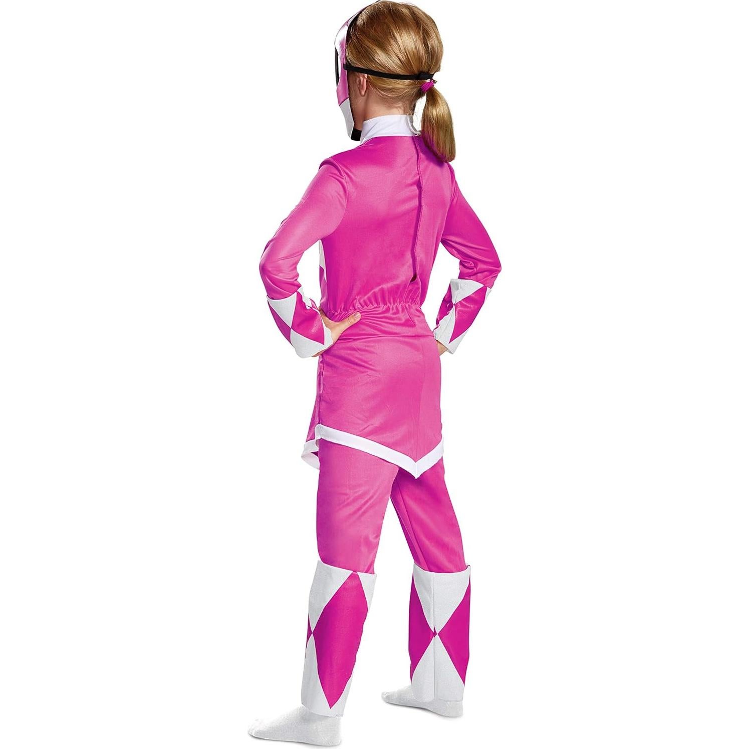 Disfraz Ranger Rosa Deluxe Power Rangers Niñas 10-12 años