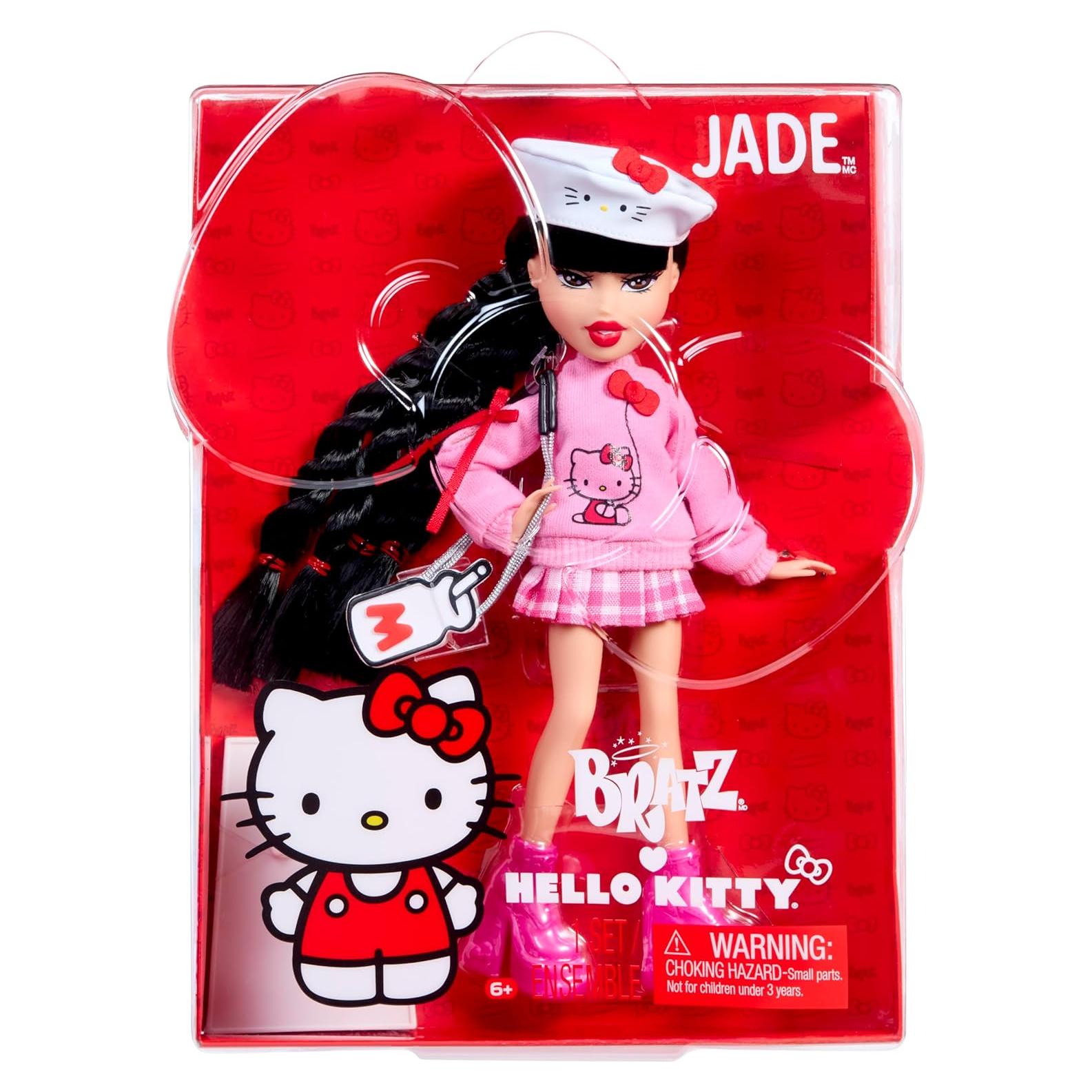 Muñeca de Moda Bratz x Hello Kitty Jade con Accesorios