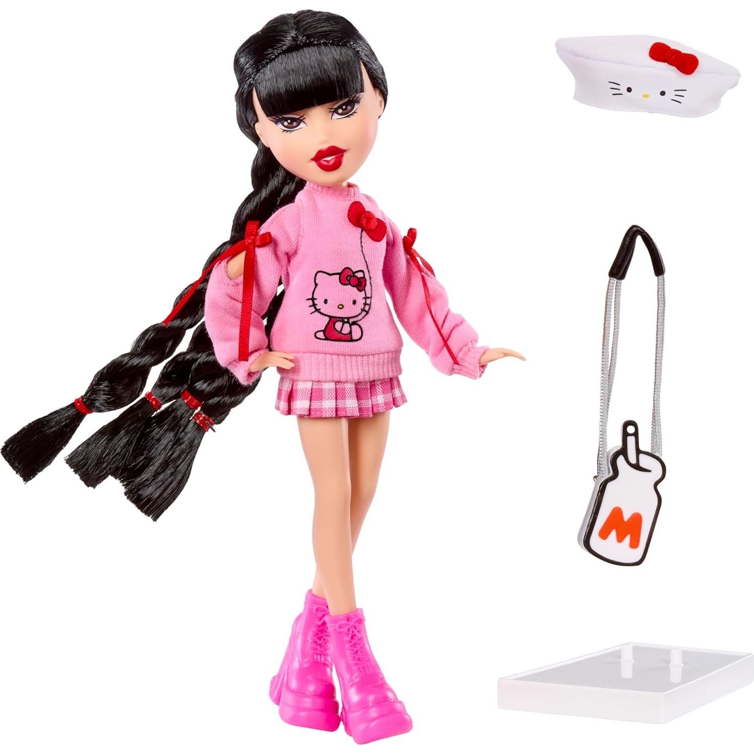 Muñeca de Moda Bratz x Hello Kitty Jade con Accesorios