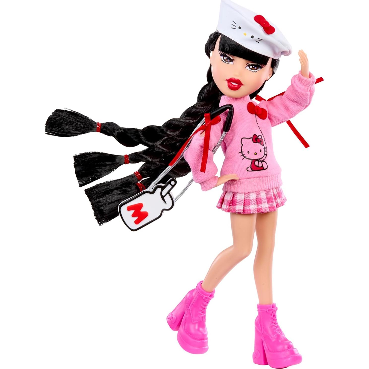 Muñeca de Moda Bratz x Hello Kitty Jade con Accesorios