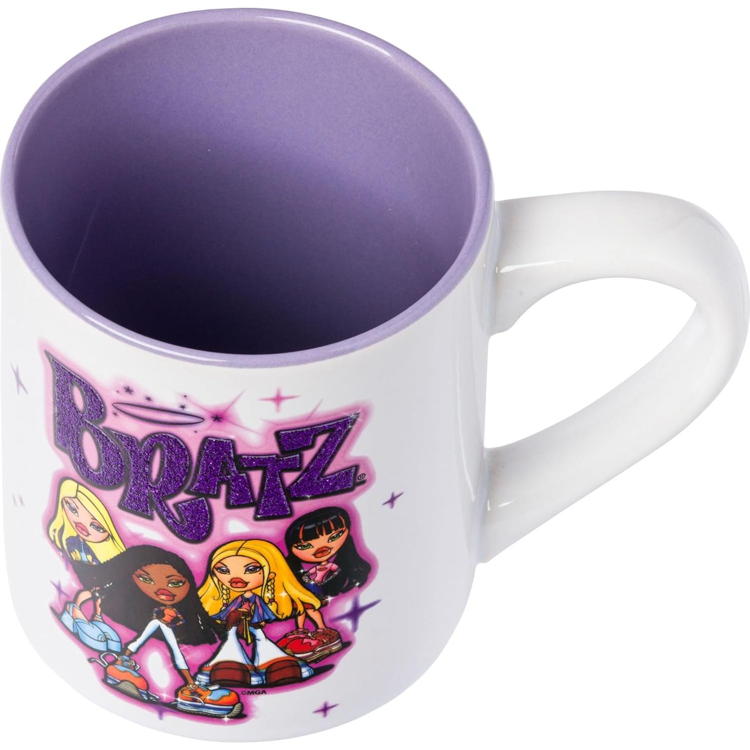 Taza de Cerámica Bratz Silver Buffalo 396ml Cloe Jade Sasha Yasmin