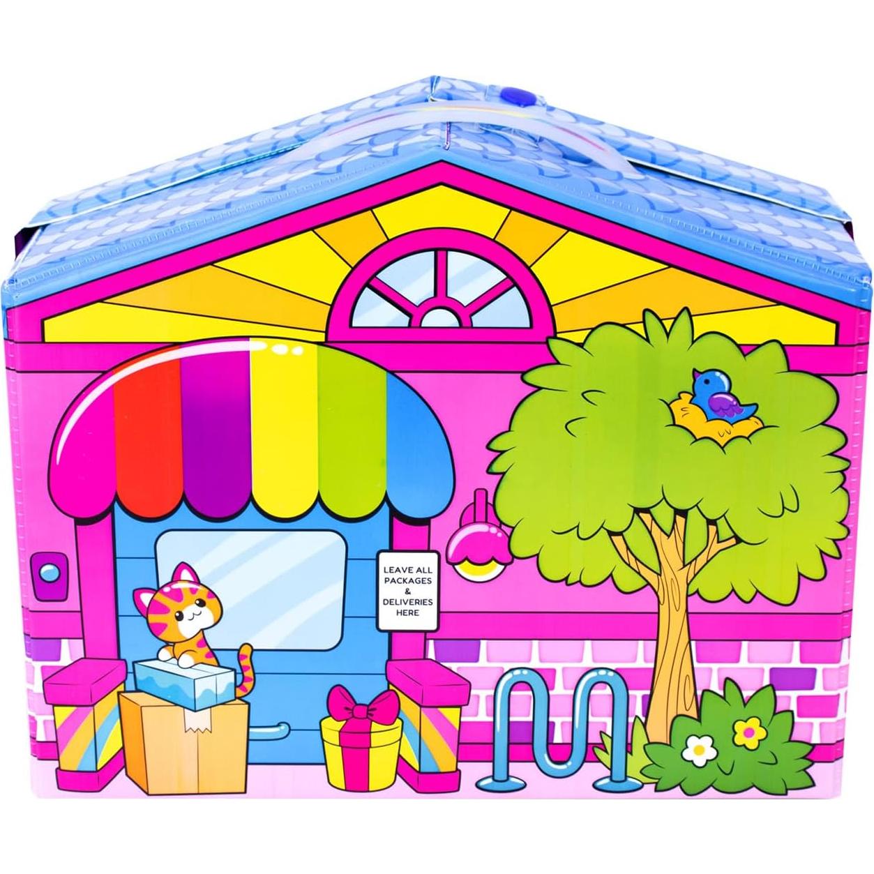 Set de Juego Tienda de Stickers Decora Girlz con Muñeca Art 12.7 cm