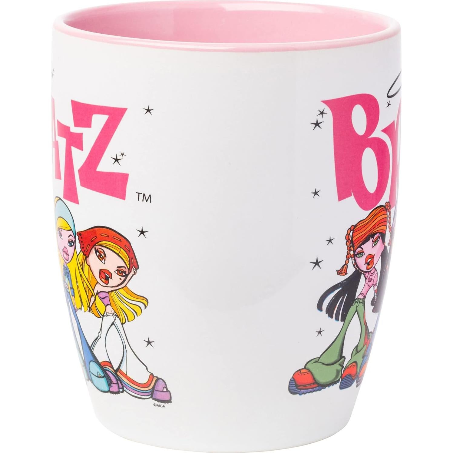 Taza de Cerámica Jumbo Bratz Silver Buffalo 710 ml Rosa
