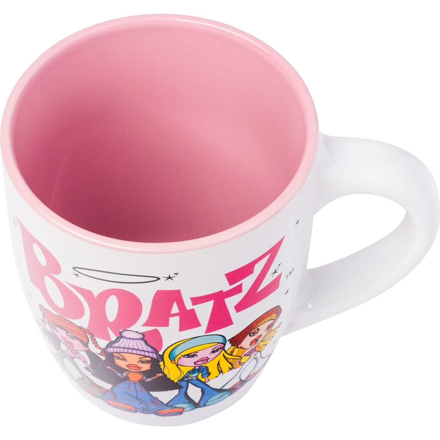 Taza de Cerámica Jumbo Bratz Silver Buffalo 710 ml Rosa