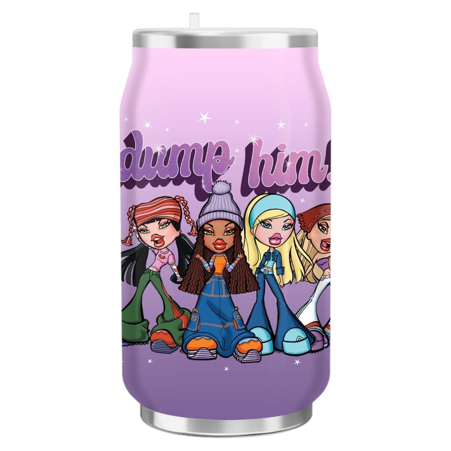 Taza de Acero Inoxidable Doble Pared Bratz Silver Buffalo 0.34L