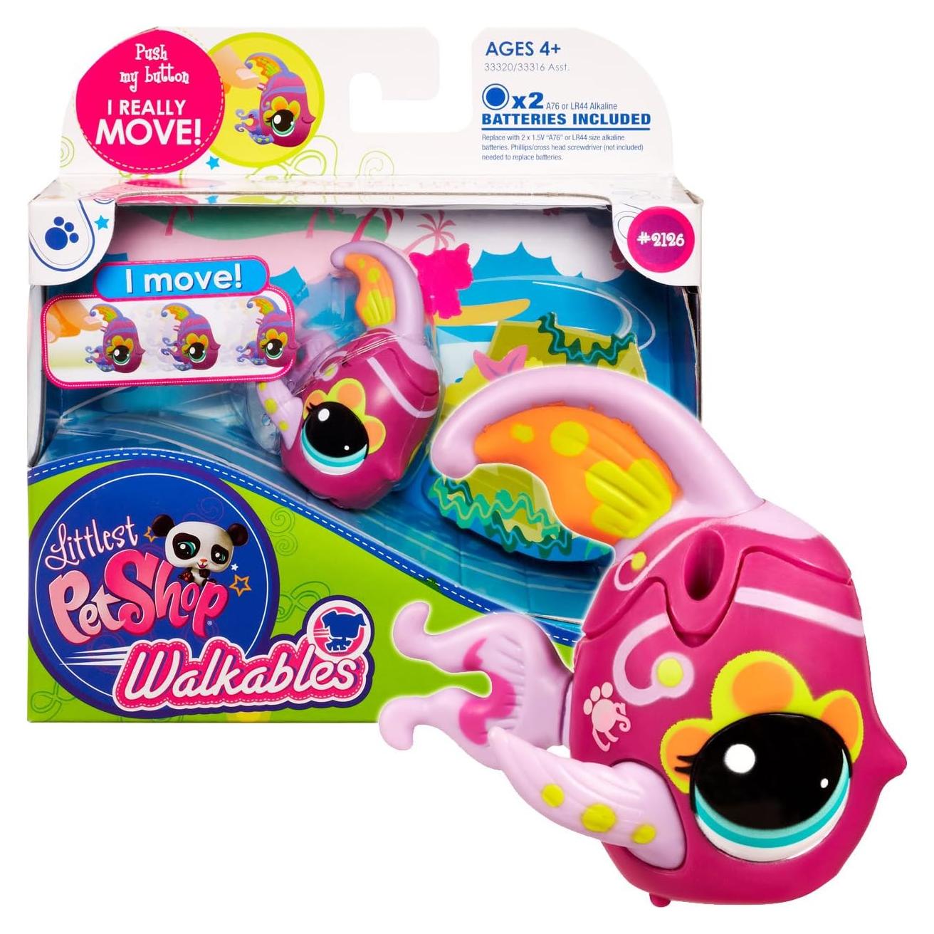 Figura Caminante Littlest Pet Shop Pez #2126 - Hasbro