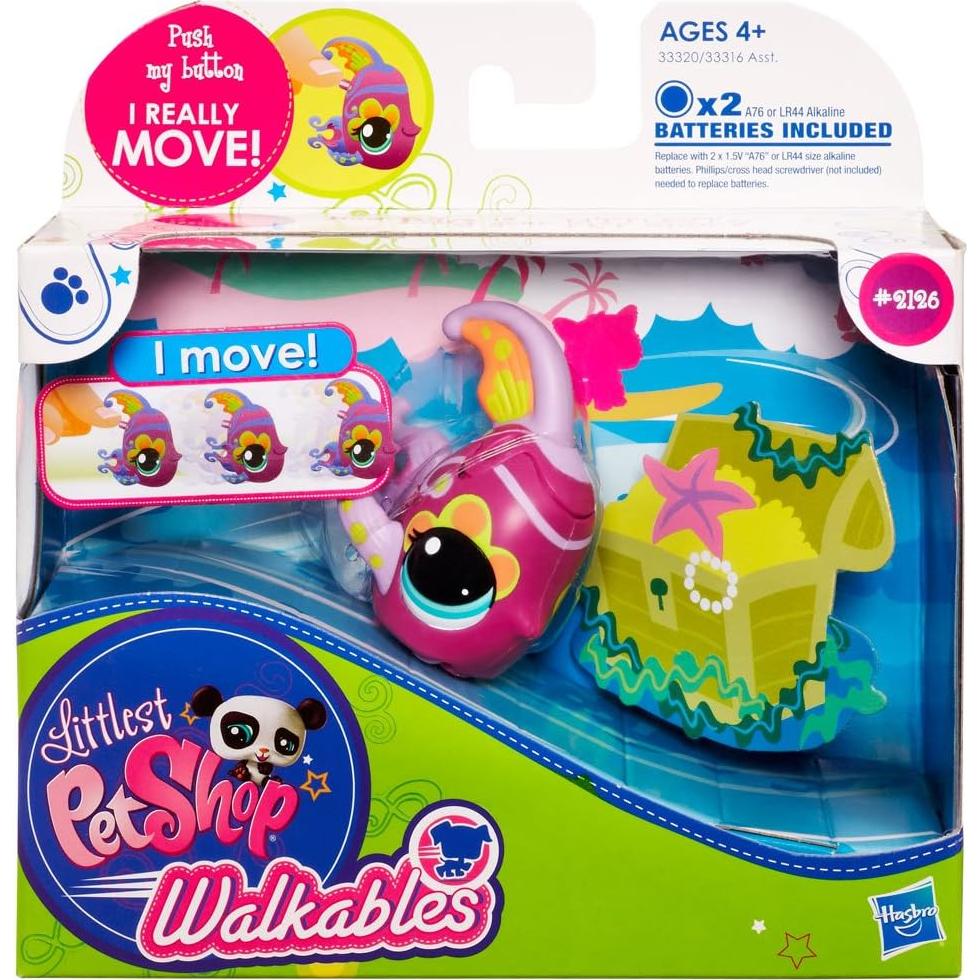 Figura Caminante Littlest Pet Shop Pez #2126 - Hasbro