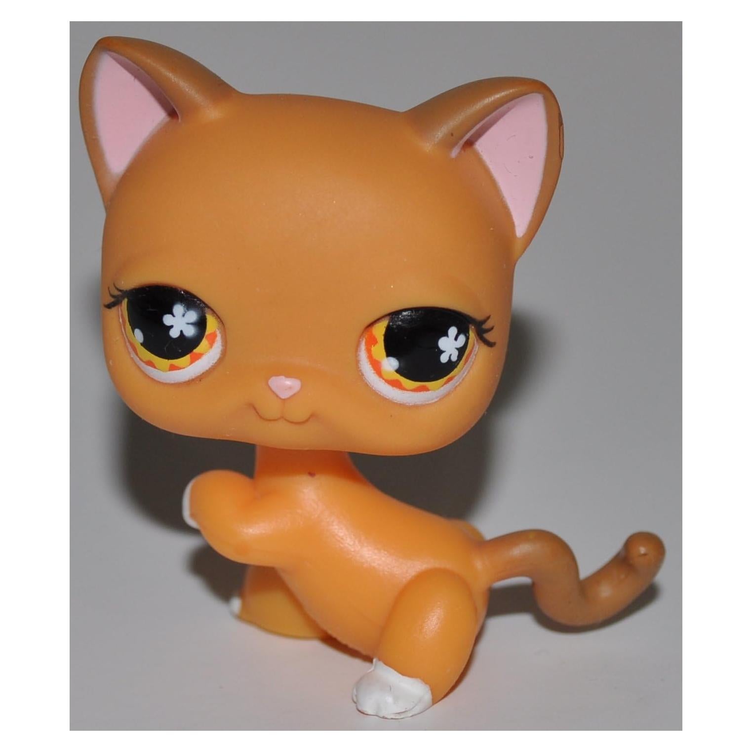 Figura Coleccionable Shorthair #539 Naranja LPS Hasbro
