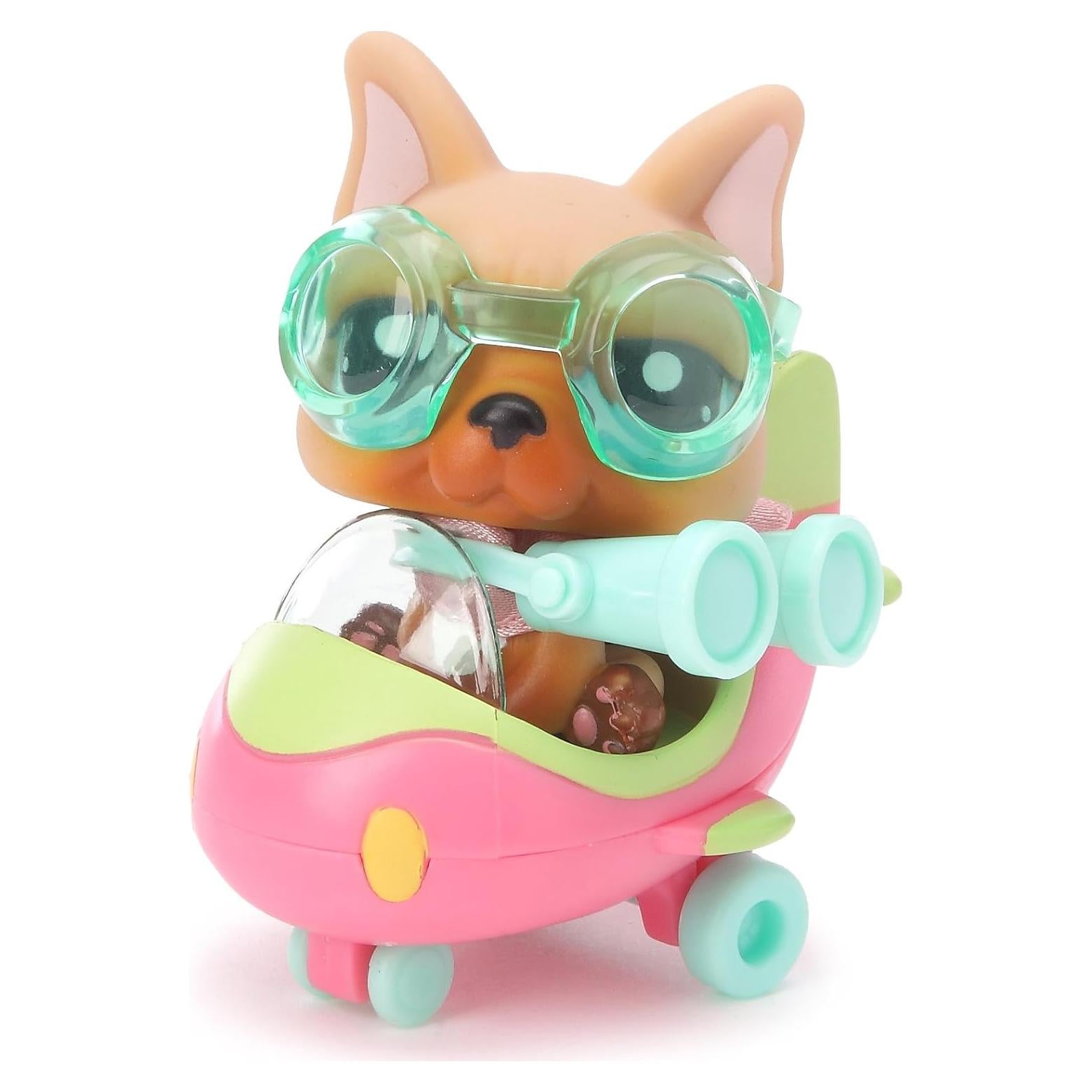 Littlest Pet Shop Perro en Avión 1847 - Mascota Coleccionable