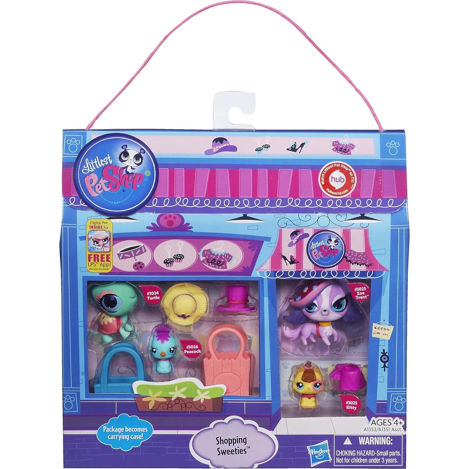 Littlest Pet Shop Muñeca Blythe y Mascotas Coleccionables