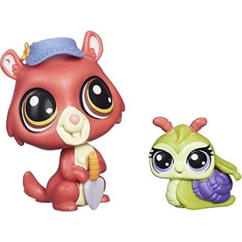 Littlest Pet Shop Eunice Greenley y Pacer Landon Muñeca