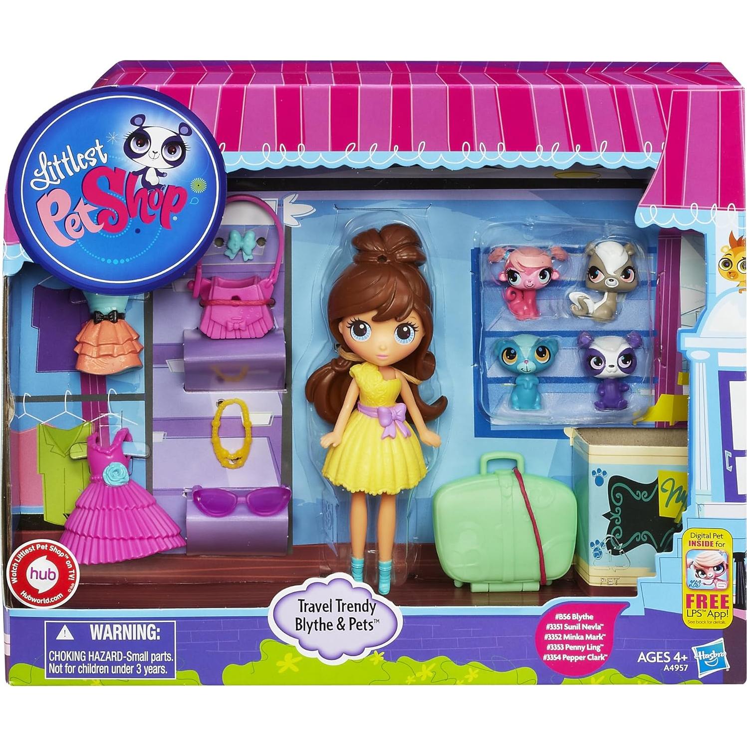 Littlest Pet Shop Blythe y Mascota - Juguete Coleccionable