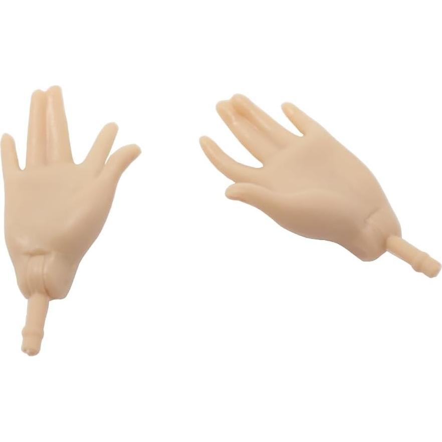 Piezas de Repuesto para Muñecas Monster High 5901 - Manos Izquierda y Derecha Tono Piel Clara